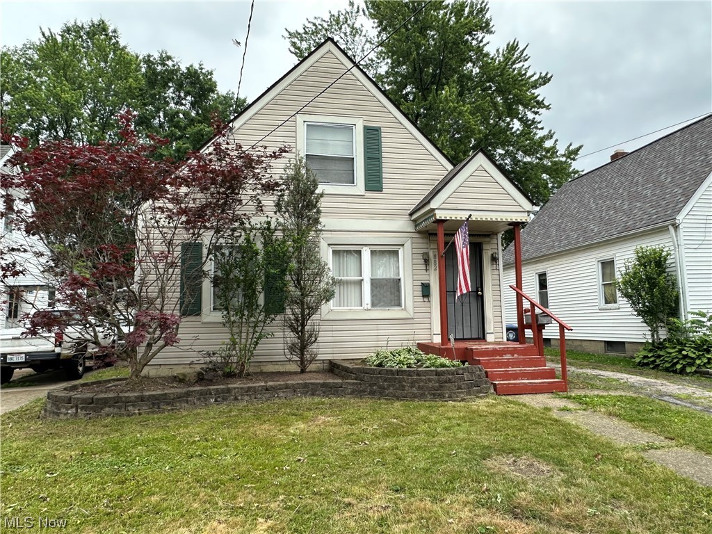 A little TLC will go a long way with this spacious cape cod. This home features 3 bedrooms and 2 full baths... with upstairs being a giant bedroom with a full bath and huge closet. There is a formal living room, as well as a family room. The large kitchen opens to the family room. There are 2 first floor bedrooms, a full basement, and much more.