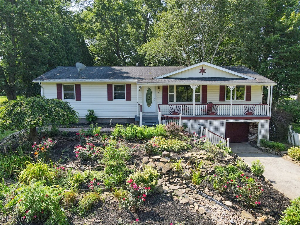 Charming three-bedroom ranch situated on nearly an acre of beautifully landscaped, park-like grounds. This inviting home offers three spacious bedrooms, including a primary suite with a private half bath. The front living room features brand-new vinyl plank flooring, formal dining room, plus an updated eat-in kitchen (renovated in 2025) which is perfect for gatherings. Additional updates include a refreshed full bath, new flooring throughout most of the home, and a fresh coat of paint.
The basement is ready to be finished into your ideal recreation space. Step outside to enjoy the serene backyard, perfect for relaxing or entertaining. Recent improvements include a newer roof (within the last 10 years), furnace (6–7 years old), updated windows, and more. A wonderful combination of comfort, style, and space—all in a peaceful setting.