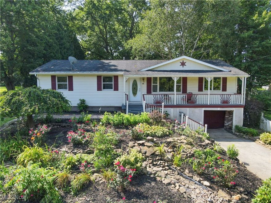 Charming three-bedroom ranch situated on nearly an acre of beautifully landscaped, park-like grounds. This inviting home offers three spacious bedrooms, including a primary suite with a private half bath. The front living room features brand-new vinyl plank flooring, formal dining room, plus an updated eat-in kitchen (renovated in 2025) which is perfect for gatherings. Additional updates include a refreshed full bath, new flooring throughout most of the home, and a fresh coat of paint.

The basement is ready to be finished into your ideal recreation space. Step outside to enjoy the serene backyard, perfect for relaxing or entertaining. Recent improvements include a newer roof (within the last 10 years), furnace (6–7 years old), updated windows, and more. A wonderful combination of comfort, style, and space—all in a peaceful setting.