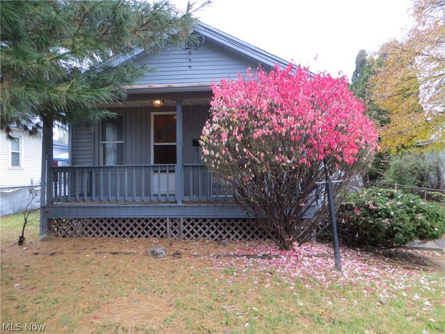 This nicely updated ranch right across from the park is ready to move into or rent out. Updated throughout and cute as can be! The kitchen has a granite counter top and the appliances stay. The yard is almost completely fenced in. The large garage also has a carport connected to it and just needs a little exterior paint. You'll love the front porch with its expansive park views! New furnace was installed in December 2018. Great and affordable home or rental!