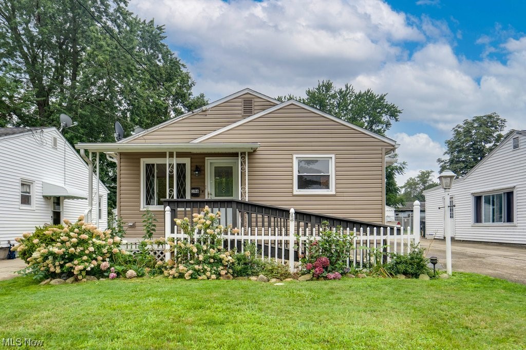 Come on over to kenmore! This very well maintained ranch is just awaiting a new owner. This home has three beds and two baths. You'll notice the bath on the main floor comes equip with a beautiful walk in shower. Towards the back of the house is all three beds, and a sunroom that offers all the natural light you could ask for. Down stairs you will find the second full bath along with a partially finished basement that would make a great rec room or second living area. Behind the house is the two car detached garage. Before you ask, yes. It has an electric garage door, multiple GFCI's and ceiling lights.
