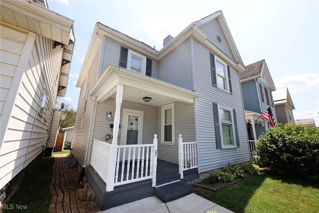 Welcome to this beautifully maintained home in a sought-after Chester neighborhood. Imagine coming home to a place that feels comfortable and welcoming, with all the thoughtful details that make daily life easier.
Relax on the covered front porch and connect with neighbors, or enjoy a quiet moment on the back porch overlooking the private, fenced-in backyard. Parking is never a hassle with your own well-kept, one-car detached garage. So many updates!
Inside, a formal foyer greets your guests, offering a perfect spot to add a coat rack or shoe bench. The spacious eat-in kitchen is the heart of the home, featuring ample storage and counter space, plus plenty of room for a large dining table. A separate front living room provides a bright, sunny space for relaxing with family or entertaining friends.
The flexible layout includes a formal dining room off the kitchen, which could also be used as a second living room, office, or den. For added convenience, a back entry leads directly into the kitchen, making it easy to unload groceries.
Upstairs, you'll find three comfortably sized bedrooms that offer privacy and quiet. The large bathroom provides plenty of space to get ready on busy mornings. A full basement offers extensive storage and houses the laundry and utility areas.
Enjoy comfortable living in this high-quality home, conveniently located near playgrounds, restaurants, and more. This is more than just a house—it's a place to call home.