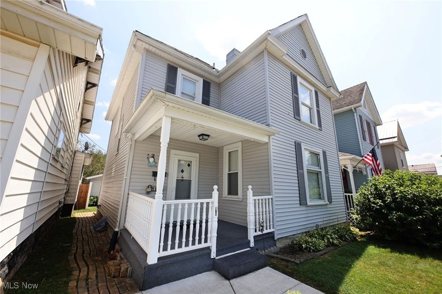 Welcome to this beautifully maintained home in a sought-after Chester neighborhood. Imagine coming home to a place that feels comfortable and welcoming, with all the thoughtful details that make daily life easier.

Relax on the covered front porch and connect with neighbors, or enjoy a quiet moment on the back porch overlooking the private, fenced-in backyard. Parking is never a hassle with your own well-kept, one-car detached garage.  So many updates!

Inside, a formal foyer greets your guests, offering a perfect spot to add a coat rack or shoe bench. The spacious eat-in kitchen is the heart of the home, featuring ample storage and counter space, plus plenty of room for a large dining table. A separate front living room provides a bright, sunny space for relaxing with family or entertaining friends.

The flexible layout includes a formal dining room off the kitchen, which could also be used as a second living room, office, or den. For added convenience, a back entry leads directly into the kitchen, making it easy to unload groceries.

Upstairs, you'll find three comfortably sized bedrooms that offer privacy and quiet. The large bathroom provides plenty of space to get ready on busy mornings. A full basement offers extensive storage and houses the laundry and utility areas.

Enjoy comfortable living in this high-quality home, conveniently located near playgrounds, restaurants, and more. This is more than just a house—it's a place to call home.