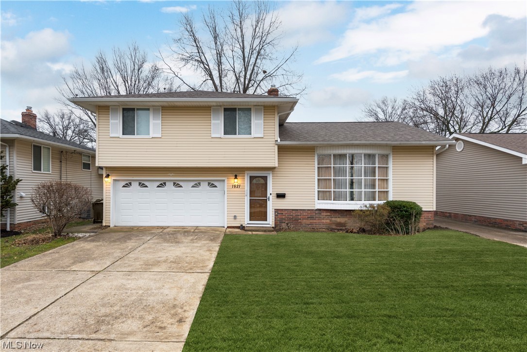 Fantastic opportunity to own this remodeled very well maintained home in Wickliffe. Many large investment upgrades have been made in recent years. Complete kitchen remodel with granite countertops, soft close cabinetry, tile backsplash, stainless appliances. Canned lighting installed throughout the home. New luxury vinyl plank throughout. Smart home features include remote door locks, garage door opener, thermostat and more. THE SELLERS ARE WILLING TO HAVE A TUB AND TILE SURROUND INSTALLED, if buyers do not wish to keep the handicap tub. This property has a clear point of sale issued from the city of wickliffe. The sewer and sanitary system was just replaced in 2024 ($13,000 job). Driveway apron and blocks replaced in 2024. New roof and gutters 2020, A/C and furnace 2023, Vinyl windows replaced 2018. Quality move in ready property. Do not wait!