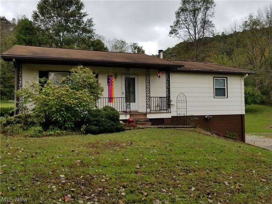 Charming ranch home in a beautiful country setting, sitting on just over 5 acres! Bedrooms are sized well and home has a very nice layout. Both bathrooms have been remodeled recently and Master bedroom has ensuite bath. Well maintained backyard has a beautiful deck that sits near on the edge of the woods and is great for relaxing and entertaining. Property has both city water and well water. Large building for storage sits to the side of home. Schedule your showing today! TB