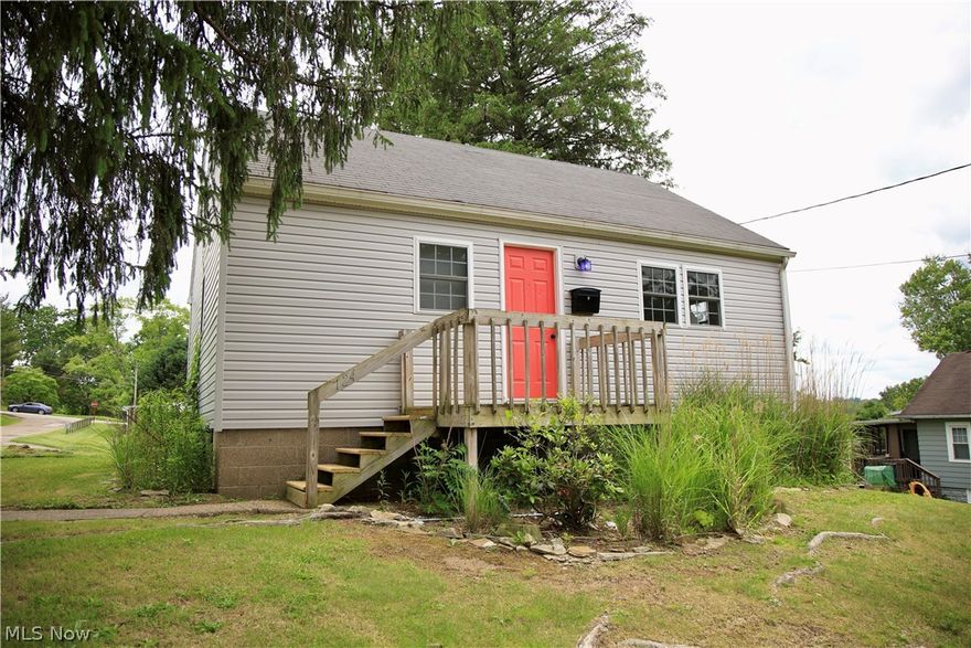 Located on a corner lot in the desirable Maysville Local School District, this home could be the perfect opportunity for a first-time buyer or someone looking to downsize! Replacement windows and laminate flooring throughout help make this home move-in ready while still offering the chance to add your own personal touches. The kitchen appliances will remain for the new owner. Upstairs features a finished loft/attic area that could serve as a second bedroom, home office, or additional living space. The walkout basement provides great storage options and easy access outside. Gutter guards have been installed and work great for low-maintenance exterior care. Public water and public sewer. Seller is selling the property as-is. A preapproval letter, not a prequalification letter, is required prior to scheduling a showing.