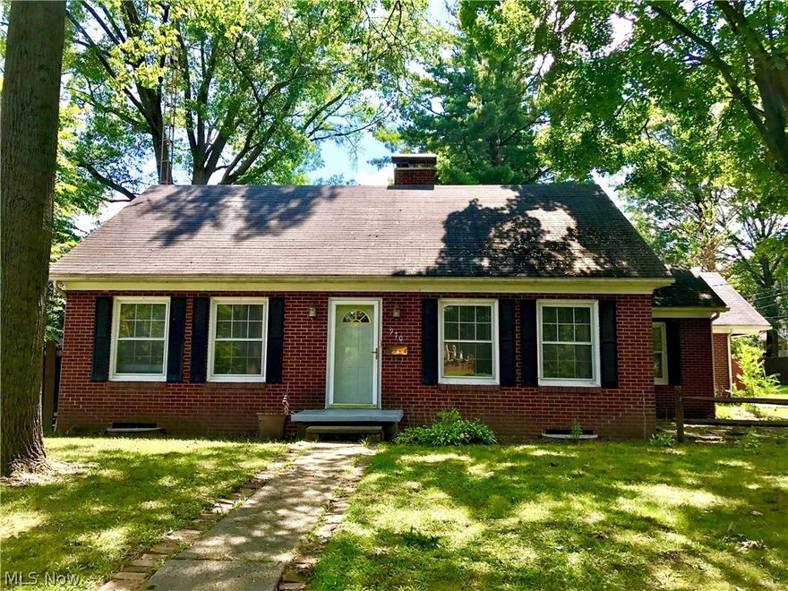 Charming brick Cape Cod boasting 3 or 4 bedrooms, 1 1/2 baths and a terrific fenced in back yard featuring a large deck and covered patio area. The hardwood floors int his beauty are incredible and have to be seen. Nothing for you to do but move in! Hardwood greets you as you enter your new home and either leads through the spacious living room with lovely fireplace and on in to the kitchen and dining room or up to the second floor bedroom(s). Currently is set up as a single bedroom but can be two separate quite easily. The dining room has two great built in curio/china cabinets for that extra touch of charm and exits out onto the covered breezeway/patio. Through the kitchen and you will find more gorgeous hardwood floors in the two first floor bedrooms and the primary full bath. Light and airy, this home is your perfect oasis. Don't hesitate, schedule your private showing today.