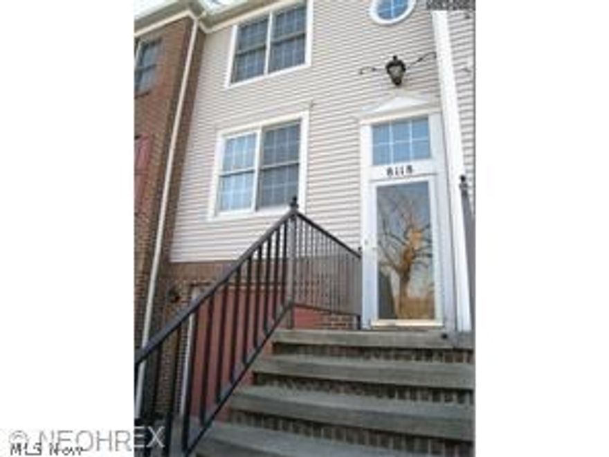 Chic and stylish townhouse located minutes from hospital campuses and University Circle -- the amazing cultural hub! The first floor boasts an open floor plan and newer laminate flooring throughout. Kitchen has a great breakfast bar and opens to the living room, which has a nice fireplace. Nice formal dining room. Private outside space with deck. Two large bedrooms with connecting bathroom on third floor. Neutral decor.