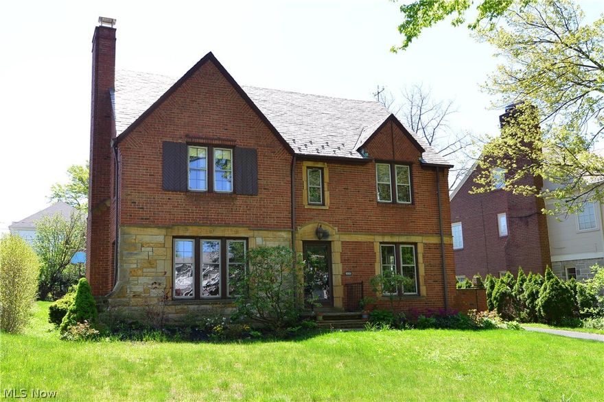 Location, location! This terrific brick Colonial is spacious and gracious. With over 2400 sq ft, this 5 BR , 3.5 BA home boasts gleaming hardwood floors, formal Living & Dining Rooms, Den and Sun Room on 1st, plus a great retro Family Room with pine paneling and wet bar in the lower level. On the 2nd floor, there is a Master Suite with walk-in closet and full bath, and 2 additional bedrooms and full bath. The 3rd floor has the 4th & 5th bedrooms and full bath. Large Kitchen with all appliances and Breakfast Room. Central Air, 2 Car garage. This home has it all!