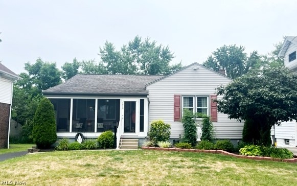 Well maintained ranch with tons of improvements! Enter the home through the enclosed front porch to the living room and the updated eat-in kitchen with custom oak cabinets, 3 bedrooms and newly updated full bath. In back you’ll find a deck that overlooks the deep backyard and 2 car garage. The basement offers a full bath with shower, glass block windows and abundant storage. Current owner has made multiple improvements that include, A/C (approximately 2 years old), electrical service, insulated vinyl siding, blown in insulation, double pane windows , roof with transferable lifetime warranty, gutter guards. Interior of home is newly painted, hardwoods under carpet and driveway has just been freshly recoated. This house is neat as a pin and move in ready. Call for showing.