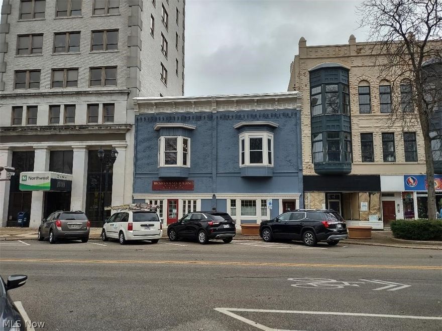 .Attention Investors:  This Professional Office Building Located in the Center of Downtown Elyria, Directly Across from Ely Square and Fountain, is in The Heart of The Business District and The Lorain County Seat.  With Beautiful Views, especially from the Second Floor Bay Windows, this well maintained building has Elegance and Charm, complemented with Natural Skylights, a Loft Office, Large Bay Windows, and Several Conference & Meeting Rooms, and Higher Ceilings.  Fully Leased with Professional Tenants, this Building is an Ideal Investment for Investors, or Prospective Future Owner/Operators to Position Your Professional Office and Services, Complementing The Community.  Demographics Complement Very close proximity of Local Government Entities with The Lorain County Administration Building, Justice Center, City of Elyria Mayoral Offices, Restaurants, Coffee Shop, Banks, and Elyria Public Library.  134 & 138 Middle Avenue, with separate permanent parcel numbers, have pass thru doors thru a common wall, with respective mutual locking mechanisms, which can easily be converted back to one, to possibly as many as 4 separate suites.