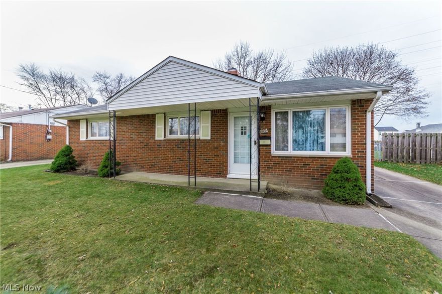 Great opportunity to own a brick ranch style home with plenty of room for storage that is near downtown Berea. The home offers one floor living with a kitchen that offers plenty of cabinet space with all appliances included. A dining room that is just steps across from the kitchen with a spacious living room. The home additionally offers 3 bedrooms and a full bath with a laundry room close to the kitchen. A bonus 3 season room is off the kitchen area to enjoy those warmer months. Fully fenced in back yard with a nice sized 2 car detached garage with an additional enclosed space attached for more enclosed storage. Bring your personal touches to make this your perfect home. Set up a private showing today! 1 year Home Warranty Included. Selling "As-Is". Motivated Seller...