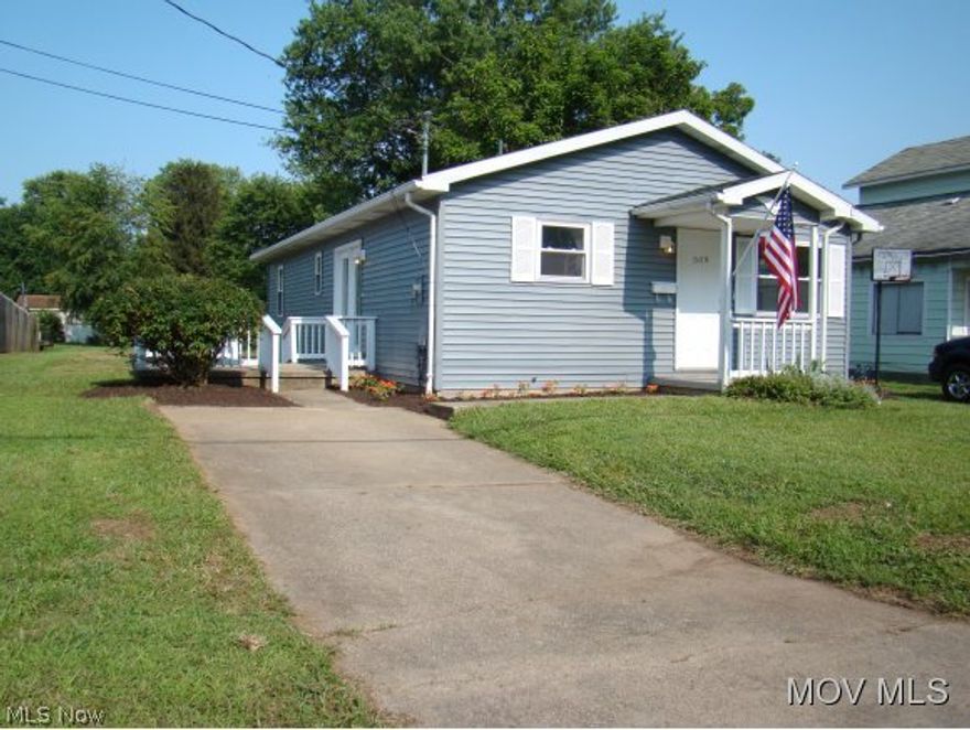 Renovated and turnkey 3 bedroom, 1 bath home with large lot, alley access, new appliances, heating cooling, carpet, paint and doors. Located close to the toll bridge and within minutes of downtown Parkersburg this home is ideal for someone wanting a new home at a used home price.  Elem: Belpre Elementary School  Elem/Bus: Y  JrHigh: Belpre Middle School  JrHigh/Bus: Y  High: Belpre High School  High/Bus: Y  Fire: VOL  Police: CTY  ;SQFT=Fin L1:1148, Fin Above:1148, Fin Total:1148, Unfin Bsmt:1148, Unfin Above:1148;PRKG= Off Street