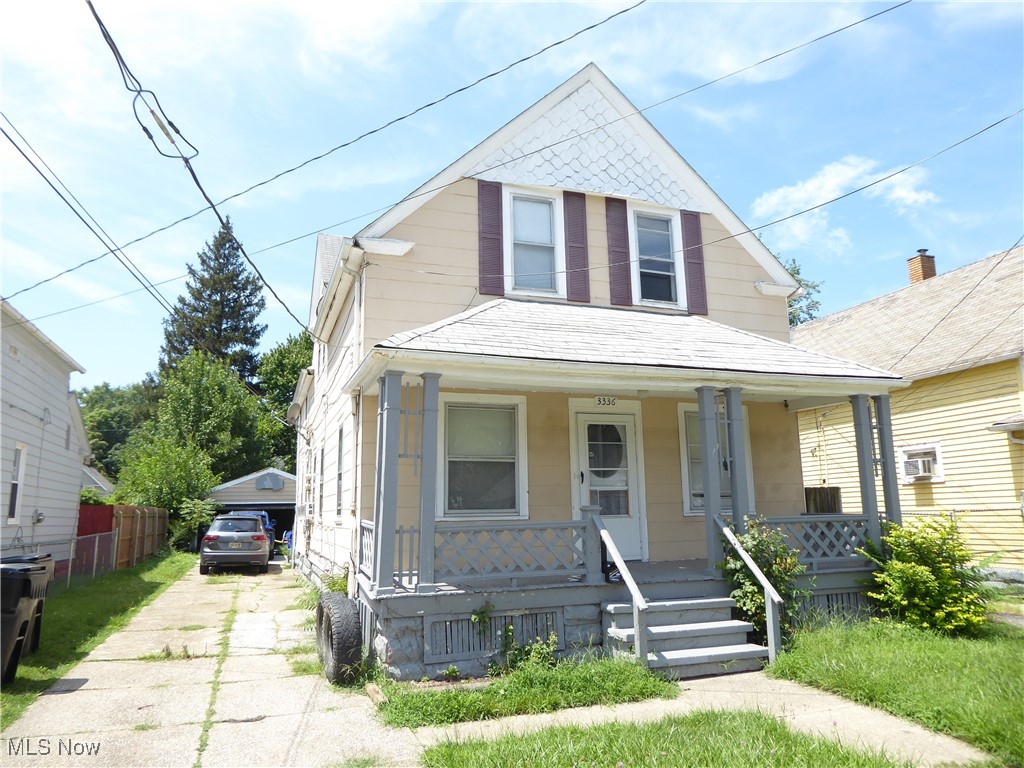 This well maintained multifamily property features two thoughtfully designed units with similar layouts and income potential of $2,000. Upstairs, currently vacant, offers 2 bedrooms and 1 full bathroom, while the downstairs, currently leased, includes 3 bedrooms and 1 full bathroom. Both units showcase carpeted bedrooms, living rooms, and dining rooms, complemented by durable LVT flooring in the kitchens. Each unit comes equipped with newer electric ranges (installed in 2023), refrigerators, and stoves, making the property truly move in ready. Recent updates also include an owner make ready in 2025 with a new kitchen faucet and a comprehensive make ready in 2023. Outside, a detached garage offers valuable extra storage or parking options. Situated close to shopping centers and local amenities, this property can generate steady rental income. Convenient access to major highways I-71, I-77, I-90, and I-480 provides excellent connectivity to downtown Cleveland and beyond.