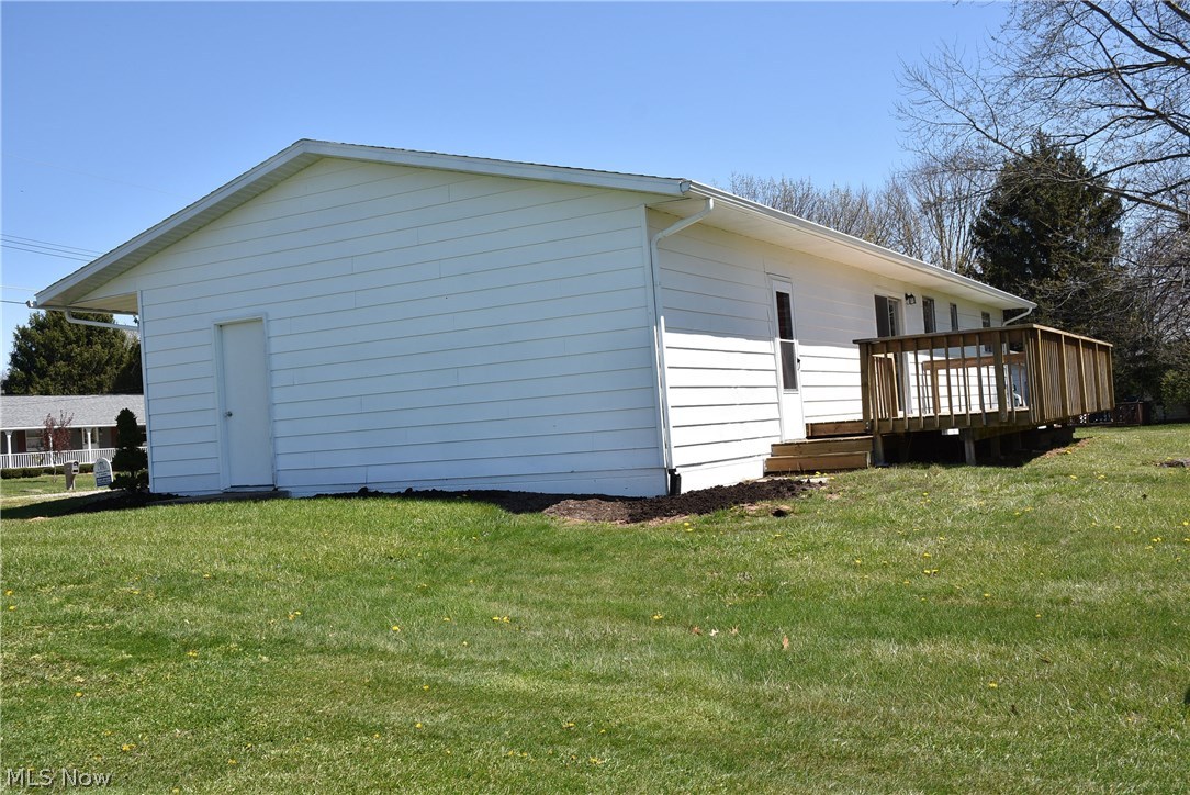 Totally renovated 1128 sq. ft. ranch with 3 bedrooms, 2 full baths on .46 acres of level land in Maysville School District. FA gas heat and central air condition. Spacious 2 car garage, dry walled with 2 EDO, water and floor drain. The spacious kitchen has ceramic tile floor, all stainless steel new appliances including range with 5 burners, dishwasher, refrigerator and microwave, new counters with subway tile backsplash, hardwood throughout.