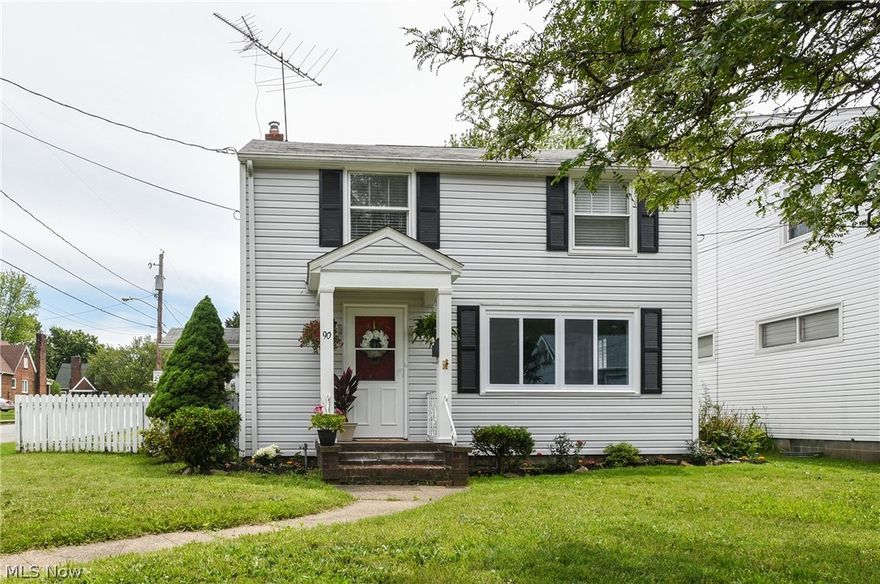 Welcome home to this charming colonial on a quiet street in Firestone Park.  First floor master suite with private entry from outside, brick fireplace, large walk-in closet and en suite half bath (could alternatively be used as an additional living area).  Completely renovated kitchen with stainless steel appliances and granite countertops opens to a formal dining room and on to a bright and open living area.  Head upstairs where you'll discover 3 more bedrooms and a spacious full bath.  Corner lot with storage shed and carport in back. Updated plumbing and electric with new panel, interior paint, new fixtures, new flooring (carpet throughout and laminate in bathroom and kitchen), landscaping, new exterior doors, painted and sealed basement, some new windows on 1st level, 1.5 brand new bathrooms, power-washed and painted carport, new doors on storage shed. Warranty included.