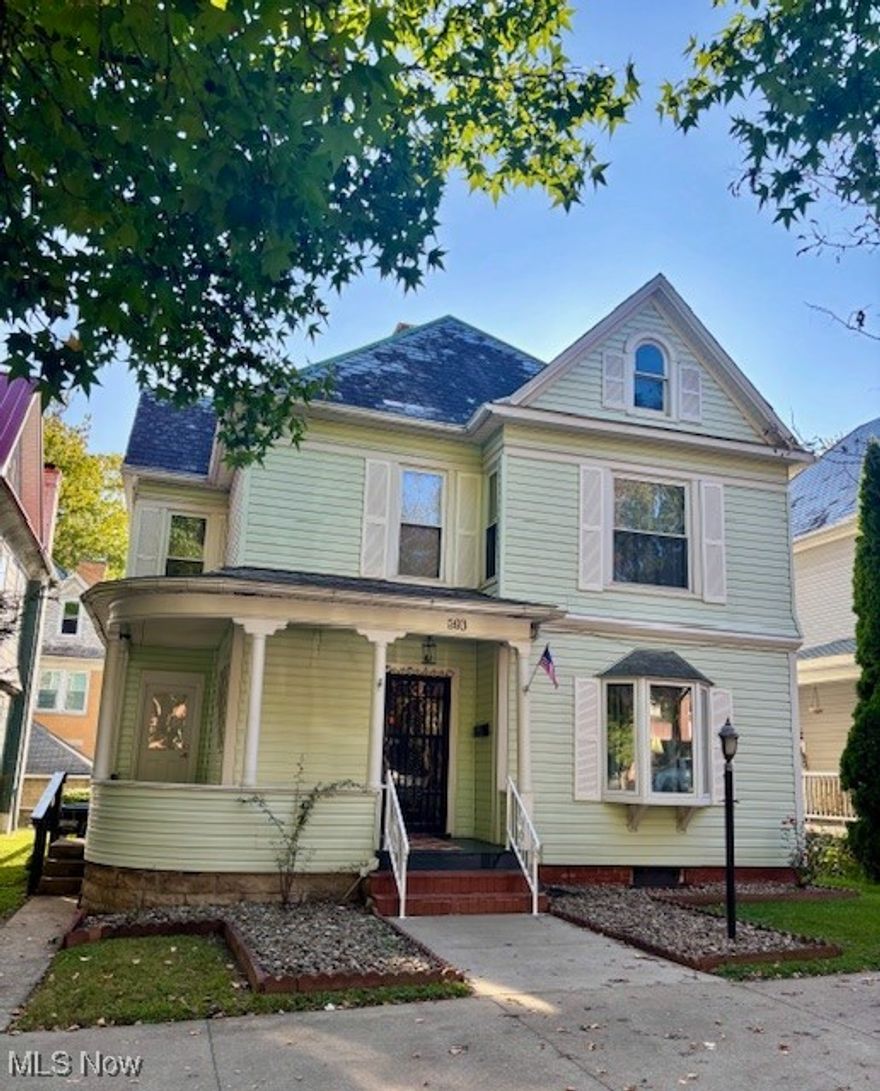 Welcome to this inviting Victorian-style home filled with character in the heart of Marietta. With three comfortable bedrooms, each with gleaming hardwood floors and two featuring decorative fireplaces, this home offers charm around every corner. Enjoy original hardwood door frames, staircase and pocket doors that add to the character of the home. The 1.5 bathrooms and main-level laundry add convenience for everyday living. You’ll love the detail of a total of four beautiful tile fireplaces, including one gas-burning fireplace in the living room that creates the perfect cozy gathering spot.  Step outside from the spacious kitchen to a large composite deck and a flat backyard, ideal for family time, cookouts, or simply relaxing. Perfectly situated near local restaurants, shopping, grocery stores, and parks, this home combines historic beauty with modern comforts in a location that makes daily life easy. A truly solid, well-loved home, ready to welcome its next owners. Set up your showing today!