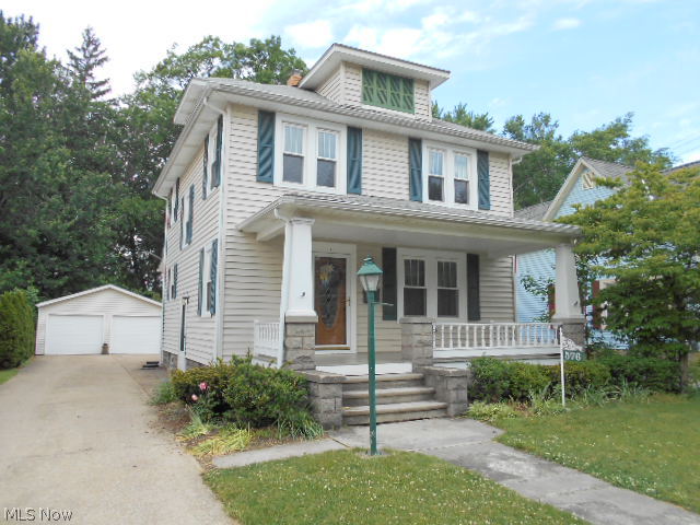 Colonial home in the heart of Amherst. Completely remodeled! Large living room, dining room and family room. Custom kitchen cabinets and corian counter tops. Eat in kitchen. All appliances stay. Laundry on the main floor as well as in basement. Basement has lots of storage, glass block windows and work shop with full bathroom. Huge back yard is fully fenced. Deep 2 car garage has attached, enclosed patio off the back! New windows in 08, A/C in 08, electrical in 09. Great location, walk to downtown. Move in ready!