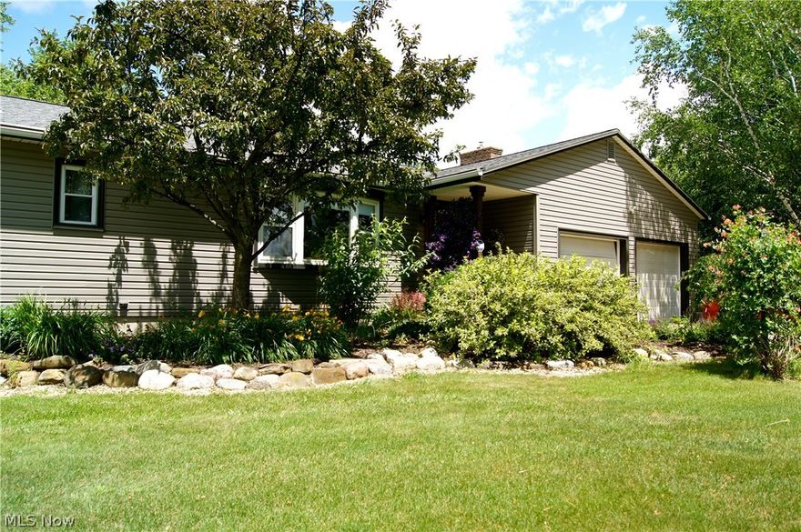 This ranch home in Seville is ready to move in. Beautiful back yard out of magazine! 3 bedrooms 2 bath. Huge rec. room in basement. Close to Medina but country living. Building in back is 16x24 with loft. Shed 8x12 also.Big open frame Porch 6x24. Pool table does not stay.New furnace,new carpets & pellet stove. Deck is 10x15.