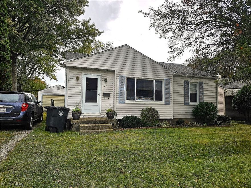 Don't miss out on this cute little ranch located in Ellet! Walking in you will love the great floorplan that features a kitchen with both great storage and countertops! Walking through you'll love the large living room with an abundance of natural light. This home is unique because it has two large bedrooms and full bath which is the definition of true first floor living! The lower level is another 800 plus square feet of space to use a rec room, theater or maybe just a great place to store your things! Call your favorite agent to book a private tour today!