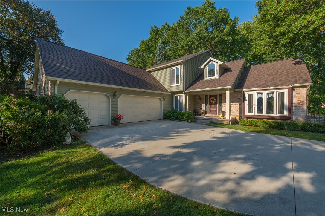 Welcome to 1900 Sperry's Forge Trail in Settler's Reserve! This home has been meticulously taken care of featuring four bedrooms and three full baths on an oversized corner lot. Inside you will find a grand entrance with an abundance of natural light, leading to a peaceful living area accompanied with vaulted ceilings. Situated next to the formal dining space welcomes you into the oversized eat-in kitchen, equipped with granite countertops, conveyable appliances and a spacious, granite countered wet bar for entertaining. The four seasons room out back is a lovely retreat with new windows and a sliding glass door in 2024. Enjoy the warmth of the family room with recessed lighting, a fireplace and a second set of sliding glass doors leading to the deck adding to the well designed floor plan. The first level also includes an office or bedroom across from the full bath which was partially updated in 2023. A laundry/mud room completes this level with access to the much desired three car garage. Upstairs you will find a large primary suite with a walk in closet, an attached en-suite full bath recently renovated in 2021 with a jacuzzi tub, stand in shower, a double vanity and skylight. Two more bedrooms and a 2021 updated full bath accompanying the back bedroom complete this level. Enjoy the brand new siding and roof replacement in 2024 for great aesthetic and peace of mind. New hot water tank in 2022 and the furnace comes with an April Air humidifier. Garage doors were replaced in 2014. Look no further!! Your dream home awaits.