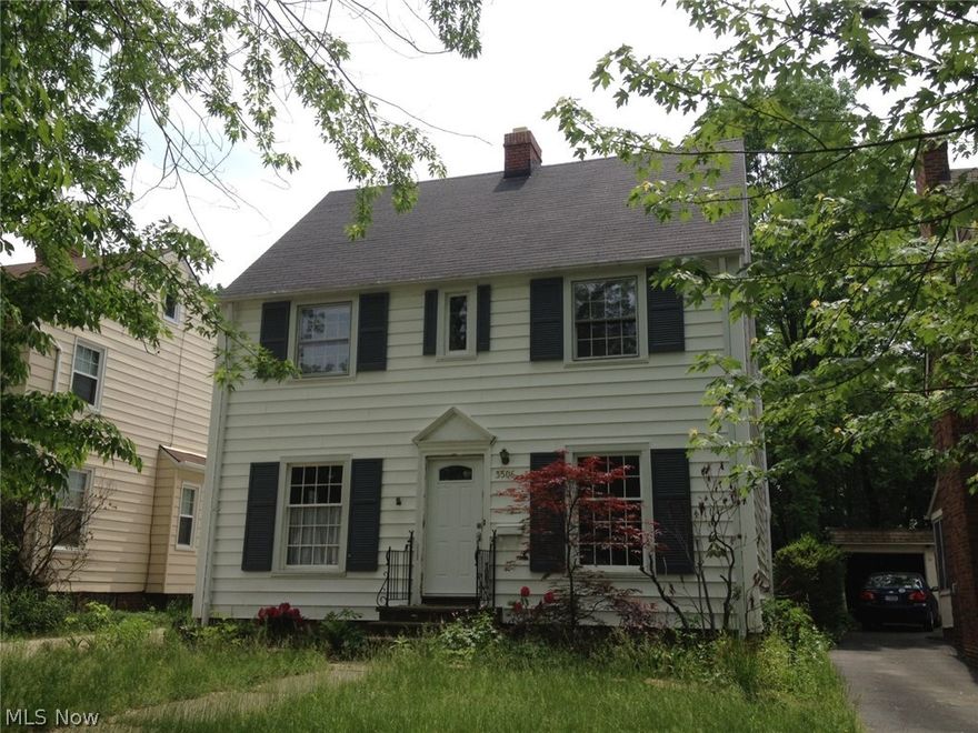 Beautifully remodeled colonial in desirable area in Cleveland Heights. Open layout with granite counters, newer appliances. New furnace in 2015, newer 2 car garage with opener. Private backyard for entertaining. All bathrooms have been updated.