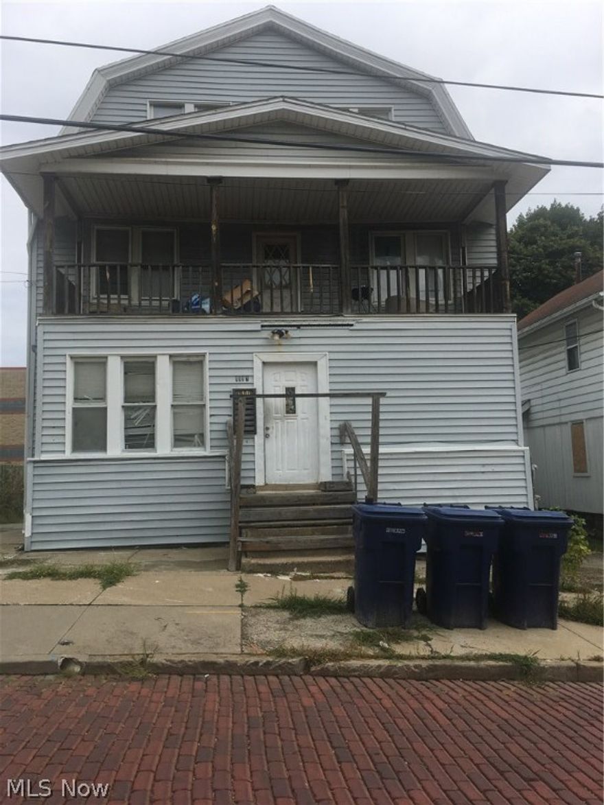 This is a 6unit. each unit is one bedroom and one bath. It is belived that most of the units are unoccupied but condition cannot to determined at this time. No keys are avaible at this time and only one unit is available to see. The unit at the back of the hall way on the first floor. This has great potential for rental income but has several issues that need addressed.