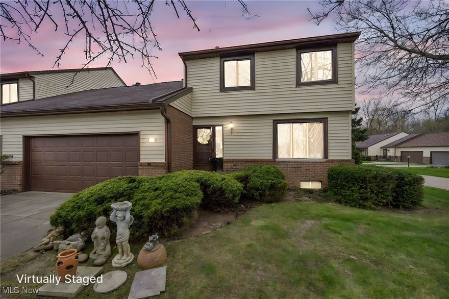 Welcome home to 59 Tudor Lane. This beautifully maintained townhome condo is ready for you. Spacious 2-3- bedroom condo. is an end unit with a lovely heated 4-season room that has views of your private lake. 
Features: dining room, living room with cozy fireplace, kitchen, breakfast room, 1/2 bathroom, and full bath also being used as a first-floor bedroom. Continuing upstairs you will love two large bedrooms featuring a jack and jill type full bath.
Partial basement with a crawl space that gives a lot of extra storage. Enjoy your 2-car garage as well as the lake and pool included within the Just Cricket Condo Association.
Close to interstate, shopping and dining. Please call for your private showing.