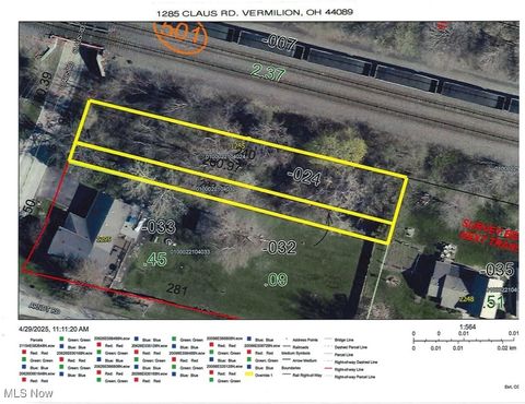 Vacant Land For Sale - 1285 Claus Road<br/> Vermilion, OH 44089