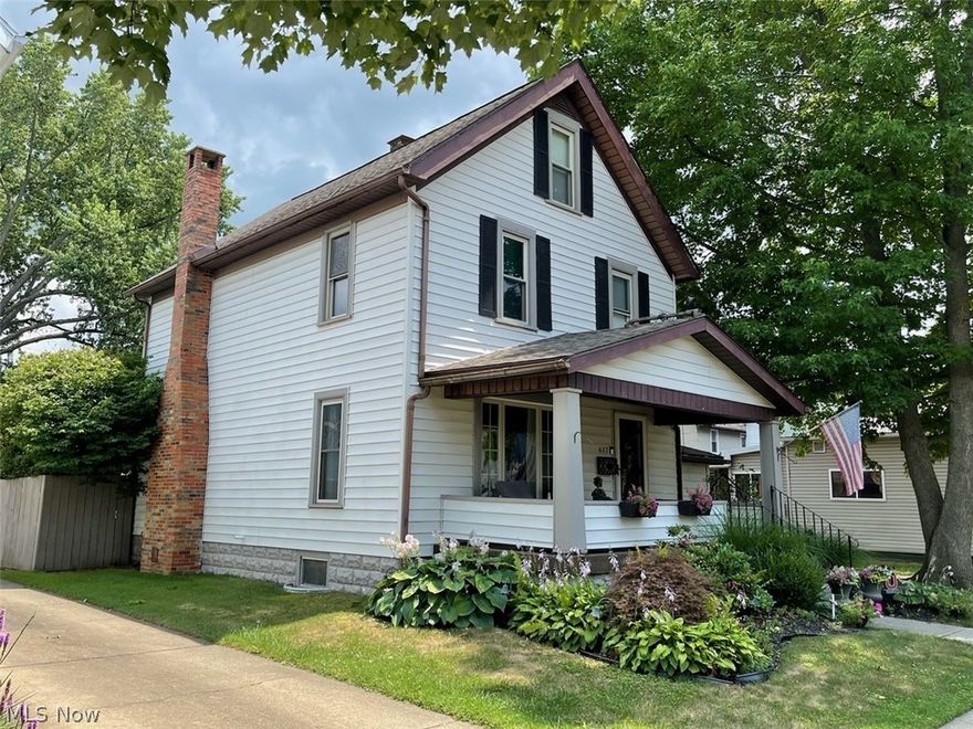 Four finished floors. Move-in condition. 4 bedrooms/1.5 baths. Tiered deck with patio. Fenced back yard. Large covered front porch. Finished lower level with wet bar. Third floor large master bedroom. Great location Close to Park!