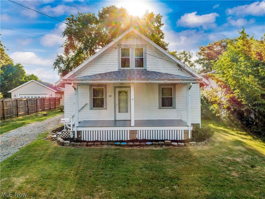 Three bedroom one bath bungalow being offered for sale.  This home features new carpet, freshly painted interior, updated windows in 2004, roof replaced in 2009, updated 200 amp electric service in 2010, new hot water tank 2020, nice size updated kitchen, dining room, space for a first floor laundry, and a complete new concrete floor poured in the basement.  An additional parcel in included with the sale that's located directly behind the home giving you even more yard space.  Seller is having the exterior of the home and garage painted.  This will not last long.  Call your agent to set up your showing today.