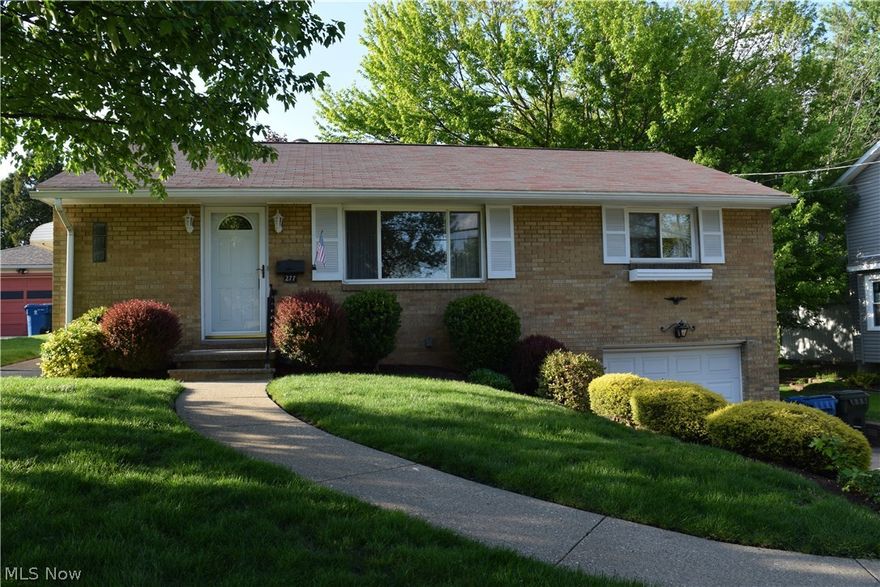 Move in Ready. All brick 3 bedroom, 2 bath ranch with 1 car attached garage. Updated kitchen approximately 12 years ago, newer windows.