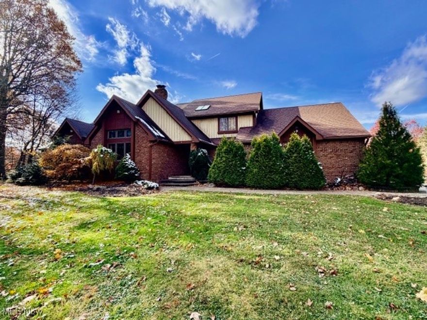 Sprawling 3 bedroom home situated on a private 3 acre lot overlooking beautiful fields in Tallmadge! Fantastic eat in kitchen with a huge island and floor to ceiling windows. Formal living room, cozy family room and first floor primary bedroom with a walk in closet and en suite bath.   Additional large first floor guest bedroom with great closet space. First floor mudroom and laundry as well as half bath. Upstairs you'll find a second primary suite with Jack and Jill bath, and a massive walk in closet. Second floor also offers a lofted office space with skylights.  3 car attached garage plus a full unfinished basement, great for storage! Owner includes landscaping and snow removal in the price of rent. Rental Qualification Check List:  -Credit score: 600+ 
-No more than 3 collections/charge offs (excluding medical or student loan collections)
-No recent bankruptcy.
-No eviction history & no criminal history (involving sex, drugs or violence)
-Stable employment (must provide current pay stubs)
-Monthly gross income must be at least 2.5 X Monthly Rent
-First months rent, security deposit, renters insurance, and transferred utilities required prior to move in.
-If you like the property and wish to apply it is a $50 app fee per adult occupant.