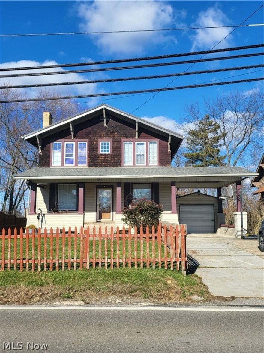 This outstanding spacious 2 story home has so much to offer with 4 bedrooms, 2 full baths, a large living room with a lovely decorative fireplace, and a beautiful kitchen with hickory cabinetry. The huge first floor bathroom features a jetted tub and a large shower. This home also features a lovely back yard with a privacy fence, a large deck to relax on or to entertain family and friends, a storage shed, a nice covered front porch to enjoy your morning coffee, and a 1 car detached garage.