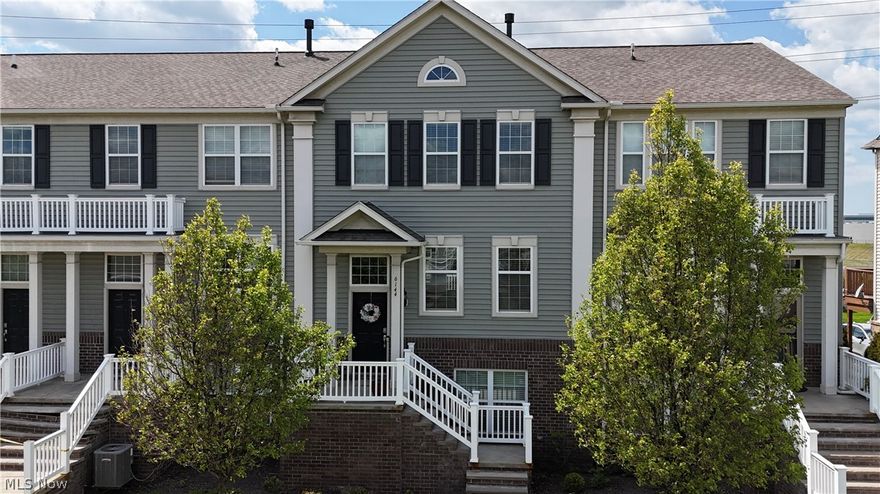 Welcome to this meticulously maintained townhome in the highly sought-after Point at Sterling Lakes community of Pepper Pike. This inviting residence offers a thoughtfully designed layout that blends comfort and style, perfect for both everyday living and entertaining. Kitchen and living room have beautiful hard wood floors that flow seamlessly throughout the main floor.

The spacious primary suite serves as a true retreat, featuring a generous walk-in closet and a private en suite bathroom designed for relaxation. Throughout the home, you'll find updates that enhance both function and aesthetic appeal.
Step outside to enjoy the brand-new deck, ideal for morning coffee or evening gatherings. The attached garage adds convenience and ease to your daily routine.
Located just minutes from premier shopping, dining, and local amenities, this home combines low-maintenance living with an unbeatable location. Don't miss the opportunity to experience everything this exceptional property has to offer.