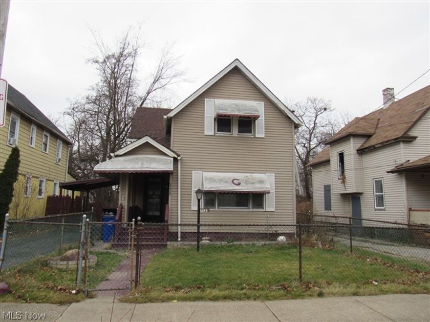 Great opportunity for investment!  It has a carport but no garage.  There is a first floor bedroom.  The laundry area is on the first floor apart of the kitchen.  This was being used previously as a rental.  This could be a rental or your first home.  Make it your today!