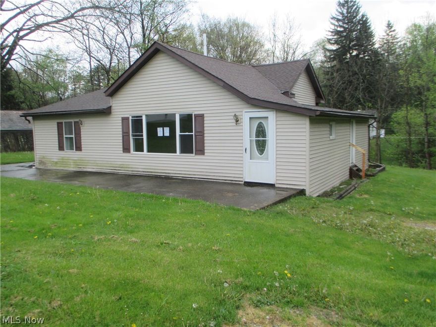 Ready to move into, nice large open kitchen and living room area, 3 bedroom, 2 baths and first floor laundry room. Large corner lot, storage building. Home had been updated and remodeled in the past. Hud Case # 413-570403 selling home in as is condition with no warranty or guarantees or any kind. Home is IE which is insurable with escrow.