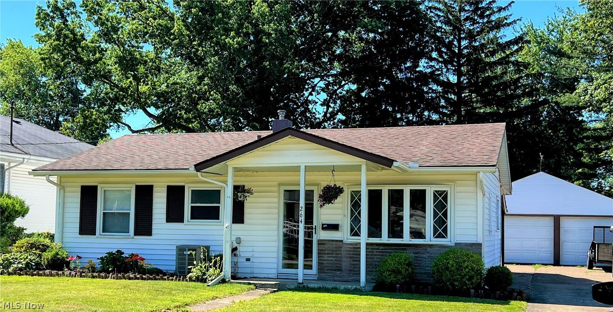 Get ready to move right into this well-maintained 4 bedroom, 2 bath ranch home with many updates. Before you go out to venture into the large backyard, you'll have to check out the tastefully remodeled bathrooms and not only do you have 4 bedrooms but they are all spacious! As you step through the kitchen to go out back, notice all the cabinet & counter space. You'll spend many days & evenings enjoying cookouts on the covered patio which opens up into a huge partially fenced-in yard with another separate covered patio off of the garage. And for the mechanic in the house, there is a large 2+ car garage with additional storage space in the back or a work-bench area. Some of the updates include the roof which is approximately 11 years old, HVAC just 6 years old, and the house also sports maintenance-free vinyl siding and thermo-pane windows. You don't want to miss this one!