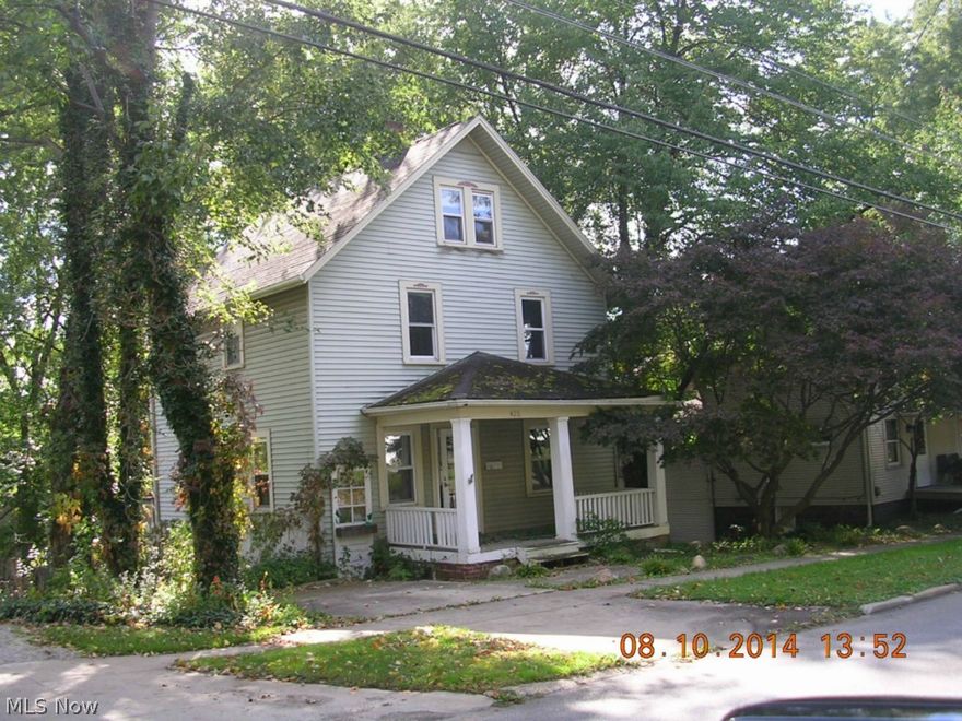 Charming colonial with tons of character ready to be yours! Private yard with upper and lower decks - great for entertaining! Open floor plan, 2 full bathrooms, large finished 3rd floor gives you even more space and room to grow. Vinyl siding and replacement vinyl windows, large garage and the private yard also has a shed. Close to Medina Square and tons of other amenities. Please note square footage does not appear to reflect the finished upper floor. Sold as is.