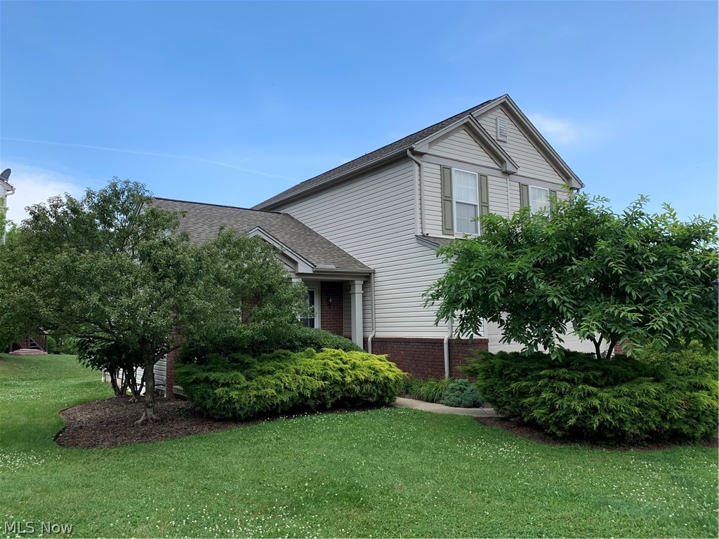 This beautiful 3 bedroom home in Trails Crossing at Eaton Estate is Waiting for You! Inviting front porch welcomes you. Neutral colors throughout. Open floor plan. Spacious Great Room is open and airy with vaulted ceiling, gas fireplace and three sun filled windows. Eat in Kitchen with center island. All appliances stay including washer and dryer. Sliding glass doors open to back yard. First floor laundry with washer and dryer. Half bath conveniently located on first floor for your guests. Nice sized master bedroom has vaulted ceiling and big walk in closet. Master bath has walk in shower and extra long vanity. 2 bedrooms have nice sized closets and hall bath has a tub/shower combo. Full basement waiting for your personal touch. Enjoy the community clubhouse, pool, tennis courts, walking trails, and playgrounds. Professionally cleaned so you can move right in.
Also for rent for $1750 a month see mls# 4112823