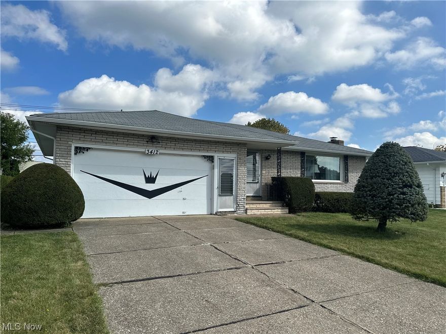 Take a look at this well-maintained Spacious Brick Ranch. This home offers a total of 2,646 square footage, including three bedrooms with hardwood floors and two and half bathrooms, a formal dining room, living room, family room, an eat-in kitchen and a huge basement with a lot of storage. The living and dining rooms feature large windows to let in natural light. The dining room and the eat-in Kitchen make it convenient for large gatherings. The Family Room with sliding glass doors has access to the patio and a beautiful backyard. In the summertime, you can enjoy the lovely outdoors and spacious green backyard. House features a 2 car garage. The property is located on a quiet street close to local shops, restaurants, highways and schools.