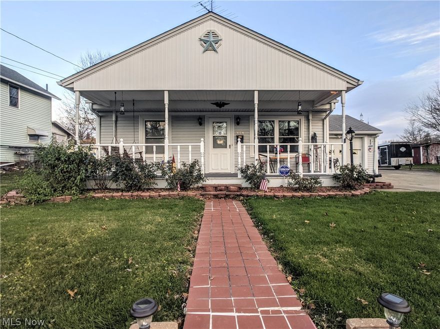 Ranch home with 24 X 28 heated shop/garage. Well taken care of 2 bedroom home with 2 full baths. 1 car attached garage. Fenced in yard with 8 X 10 barn. Basement is finished with rec room, bath and plenty of closets. Great for the hobbiest or mechanic. Huge cement drive.