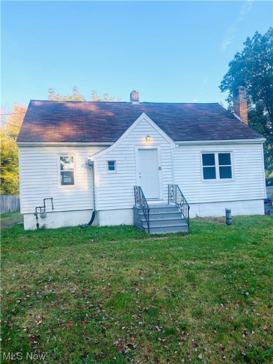 3 bedroom 1 bath cape cod with many updates, including new kitchen and new  bath, plumbing, electrical service, paint flooring windows and more! 2 car garage with covered patio area. Move in ready, dead end street, private. seller will be installing new septic off lot system per county requirements