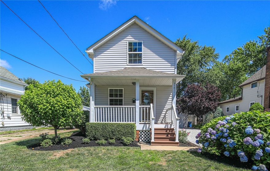 Welcome to this charming 3 bedroom 2 full bath home in the desired historical district in Downtown Willoughby.  This home has been completely renovated over the last 10 years and has all the original charm!.  The kitchen is amazing and boosts with beautiful cupboards and counter space. The floors throughout are gorgeous.  The bedroom sizes are so spacious.  The garage is unbelievable!  The backyard is a great size!  The deck on the front and the back is Trex. This home won't last long!