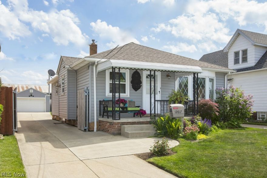 You must get into this home to believe it!  So much larger than it looks. Nothing left to do except move in!  Everything has been updated.  Entire basement finished and professionally waterproofed with 2nd full bath.  Not your typical basement bathroom - well done with high end finishes including walk in tile shower.  Extra finished sitting room and office or 4th bedroom. Laundry room and additional unfinished storage area as well.  Fenced in Back yard is perfect for entertaining, with fire pit and patio. Clean and neat Two car garage with shelving. Additional newer shed that stays.  Everything from roof, siding, windows, updated kitchen and entrance way with tile floors, light fixtures, paint, and more.  Much love, care, money, and time spent on improving this home. Convenient location, just minutes to everything from downtown to highways and airport. Relax on Front porch.  All kitchen appliances stay.