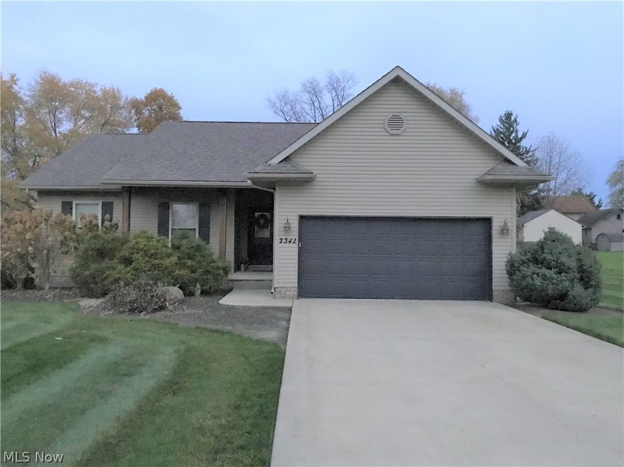 Welcome to 2342 Westhaven Dr. SW in Massillon! This is a 2007 custom-build sitting on a double lot with a full finished basement. Don’t miss your chance to own this home! Call to schedule your showing today!