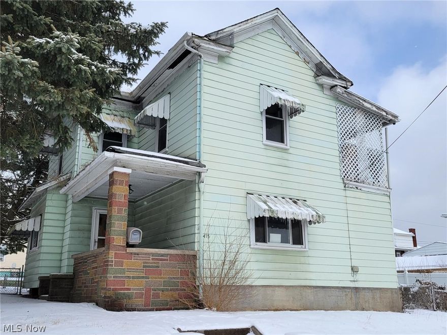 This large home located on a level corner lot is every investors dream. Three-bedroom home with updated 200-amp electrical service.