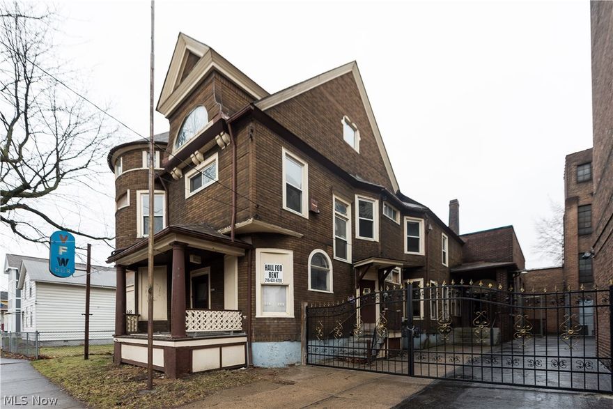 This 7000+ sqft property features endless opportunity. With its historic architecture and expansive entertaining areas 2054 Fulton could easily be used for a tavern, restaurant, concert hall, or large residence. The property has a rear fraternal hall with large stage and bar that previously hosted bands, weddings, and private events.