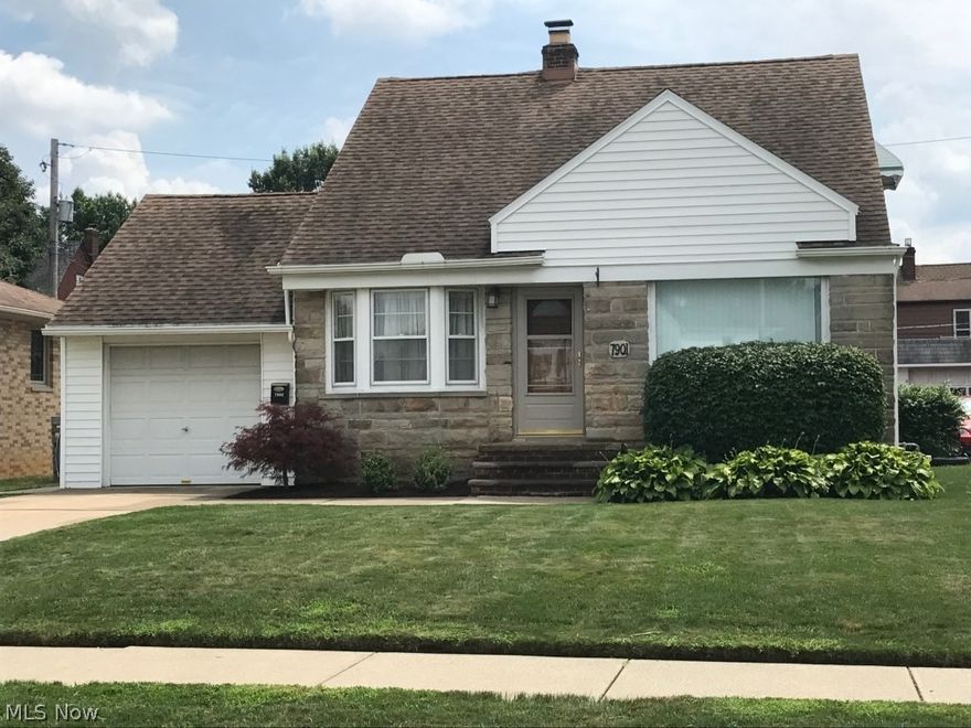 Beautifully remodeled 1804 square foot bungalow.  Located in the desirable Parma circle area. 3 bedrooms. 2 full baths.  Large gourmet kitchen with dark wood custom cabinets,  beautiful counters, laminate floor and newer bay window. All brand new stainless steel appliances. Formal dining room boasts beautiful hardwood floors. Huge upstairs master suite with sitting area, master bath and walk-in closet.  Brand new carpet, fresh neutral paint, and all new amenities in master bath. Brand new porcelain tile in both the first floor and master bath. Beautiful hardwood floors and freshly painted neutral color walls make up the 2 bedrooms on the first floor. Newer roof and gutters.  25 X 15 foot family room with large gorgeous white-washed brick fireplace. 1 car attached garage (also part of the complete home remodel). Nicely landscaped fenced-in backyard with firepit area and patio. Newer roof and gutters. Central air. Gas heat. All mechanicals have recently been serviced. Just steps away fro