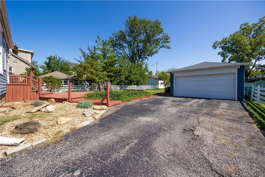 Welcome to 1115 W 6th St, a charming 3-bedroom, 1.5-bath home nestled in the heart of Lorain, OH. Sitting on nearly a
1/4 acre lot, this delightful property is ideally located close to Black River Landing, Lakeview Beach, marinas, and the
vibrant dining scene on Broadway Ave. Enjoy the best of both worlds with ample opportunities for fishing and boating
nearby. Inside, the home boasts a versatile third-floor bonus room, that was just updated with fresh paint and new
carpeting, will be perfect for use as a recreational space, office, or additional bedroom. You also have another bonus
room off the dining room that can be used as a study, an office or whatever you desire! The expansive deck overlooks
a private, fenced-in backyard, providing an ideal setting for relaxation and outdoor gatherings. A cool, covered front
porch adds to the home's inviting appeal. Recent updates ensure modern comfort and efficiency, including a new roof
in 2024, and a new A/C and furnace installed in 2022. The vinyl windows and glass block basement windows were
added within the last six years, and the entire house has been insulated with updated electrical wiring. Plus, all
appliances stay with the home, making it move-in ready. Don't miss your chance to own this well-maintained and
conveniently located gem!